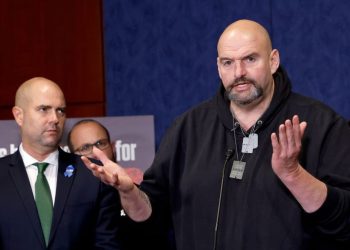Fetterman charts a different path, breaks with fellow Democrats in the Senate