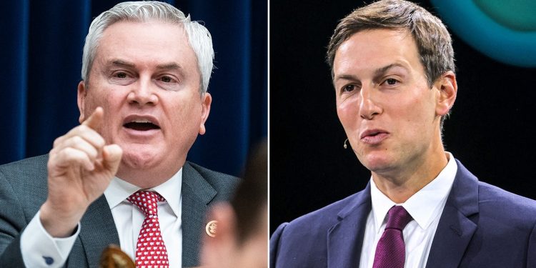 Comer rejects Democrats’ demand for hearing on ‘influence peddling’ by Jared Kushner