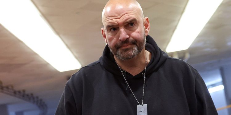 Fetterman scolds Dem colleagues for failing to condemn Iran’s attack on Israel