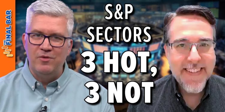 Three Sectors are Showing Strength, Three are Not