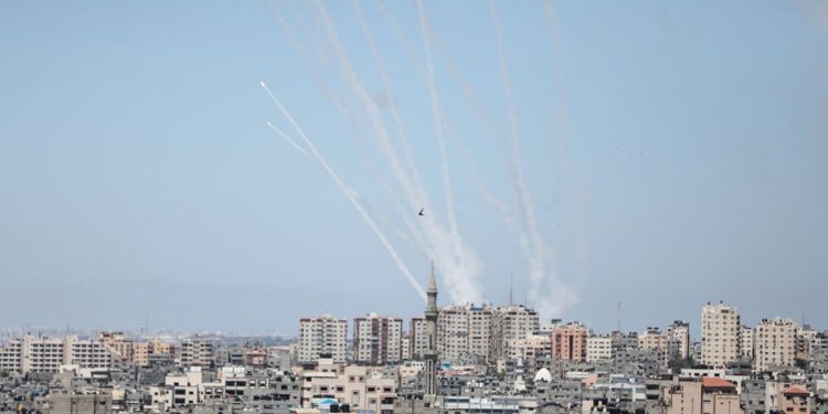 Hamas launches rocket barrage into Israel from Rafah, sounding alarms in Tel Aviv