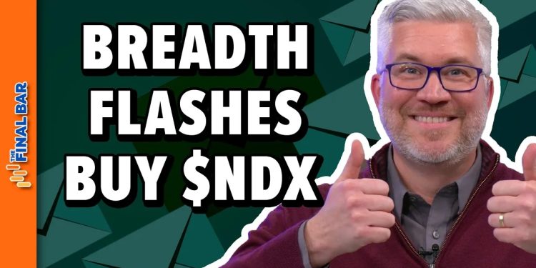 Key Breadth Indicator Flashes Buy Signal for Nasdaq 100