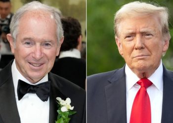 Billionaire CEO Schwarzman changes course and backs Trump citing rising antisemitism as top concern