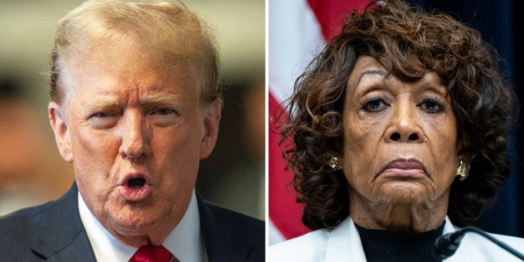 ‘Corrupt criminal’: Maxine Waters receives backlash over vitriolic response to Trump’s guilty verdict