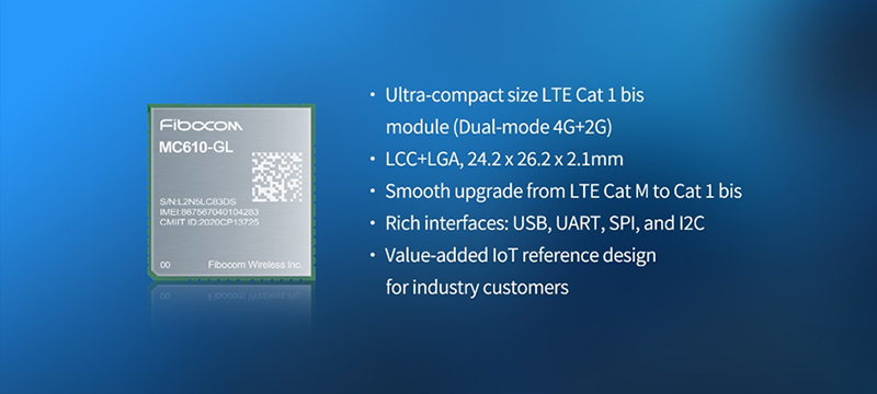 Fibocom MC610-GL module features