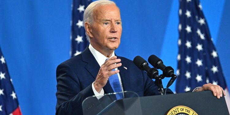 Biden campaign hypes president’s foreign policy chops after high-stakes NATO press conference