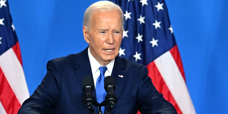 Biden stages hour-long press conference, takes multiple questions in bid to allay fears over mental decline