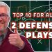 Top Ten Charts for August: Two Key Defensive Plays