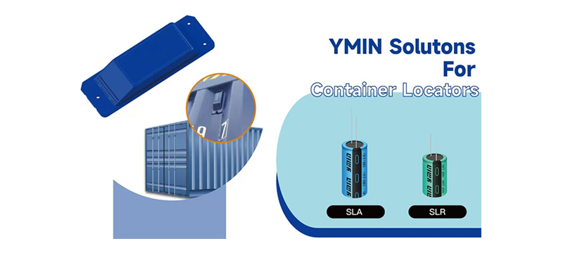 YMIN supercapacitor solutions for container locators