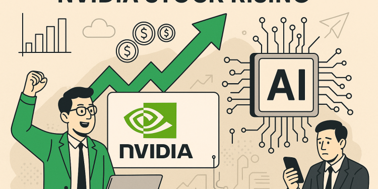 Why Nvidia stock is bucking the general trend today